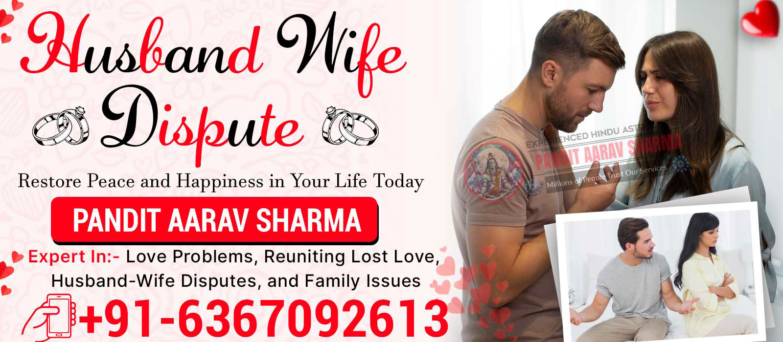 Astrologer Aarav Sharma Ji +91-6367092613